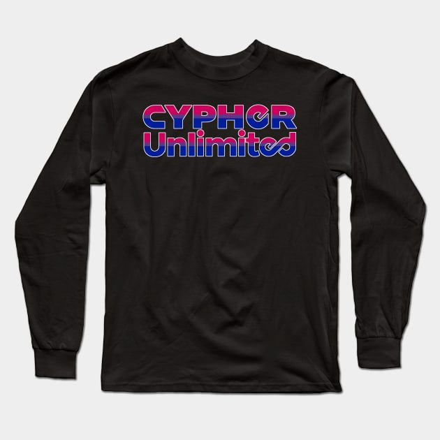 CU Bi Pride Long Sleeve T-Shirt by Cypher Unlimited